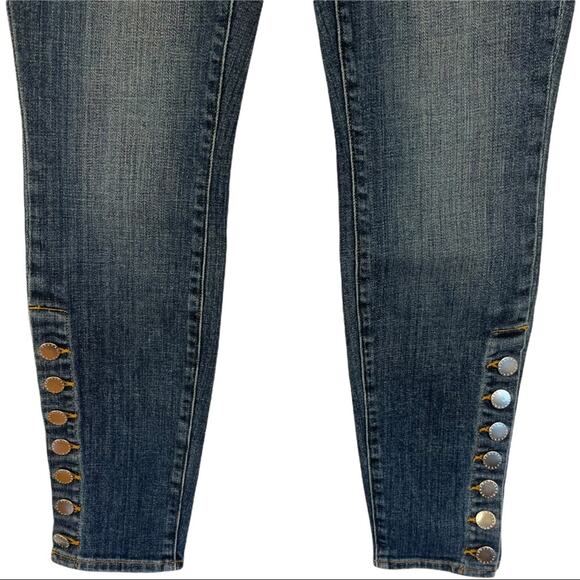 L’AGENCE Piper Button Hem Skinny Jeans Size 25 NWT - Picture 9 of 10